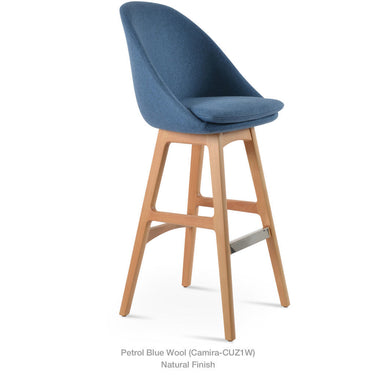 Avanos PR Wood Counter Stool by SohoConcept - New