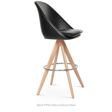 Avanos Pyramid MW Swivel Stool by SohoConcept - New