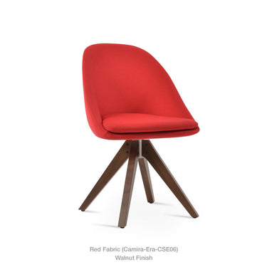 Avanos Pyramid Wood Swivel  Chair by SohoConcept - New
