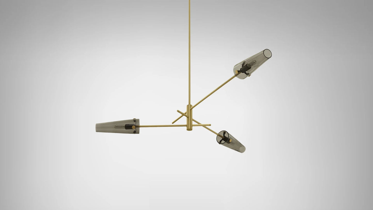 Axis 3 Pendant by CTO Lighting