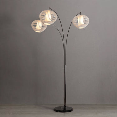 Nova Bloom 3-Light Arc Floor Lamp, photo 6