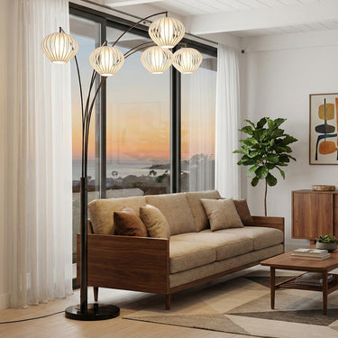 Nova Bloom 5-Light Arc Floor Lamp, photo 2