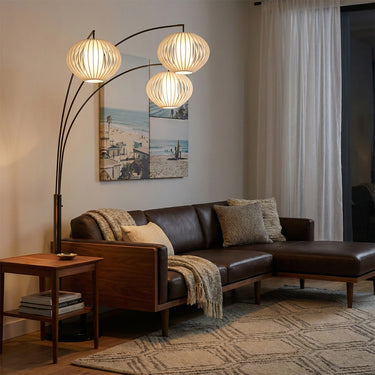 Nova Bloom 3-Light Arc Floor Lamp, photo 3