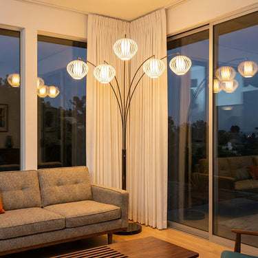 Nova Bloom 5-Light Arc Floor Lamp, photo 5