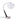 Nova Bloom Boomerang Table Lamp in Black Oak/Satin Nickel, photo 1