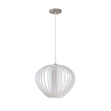 Nova Bloom Pendant Lamp in Satin Nickel, photo 2