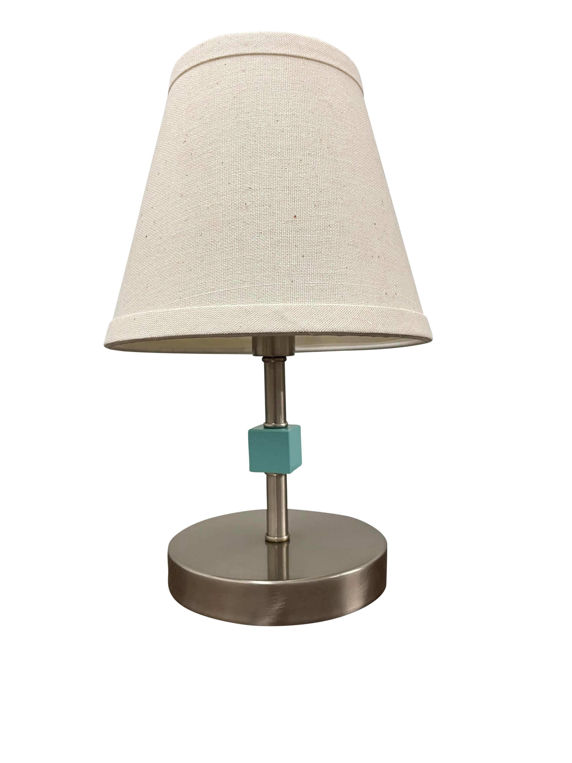 House of Troy Bryson Mini satin nickel/mint accent lamp B203-SN/MT