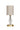 House of Troy Bryson Mini crystal tapered column satin brass accent lamp B205-SB