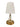 House of Troy Bryson Mini weathered brass and white accent lamp B208-WB/WT