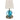 Satin Nickel/Azure Bryson Mini Double Ring Accent Lamp – House of Troy studio photo