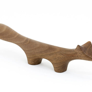 Antonio Vitali Wooden Fox Figure, IC Design – view 2