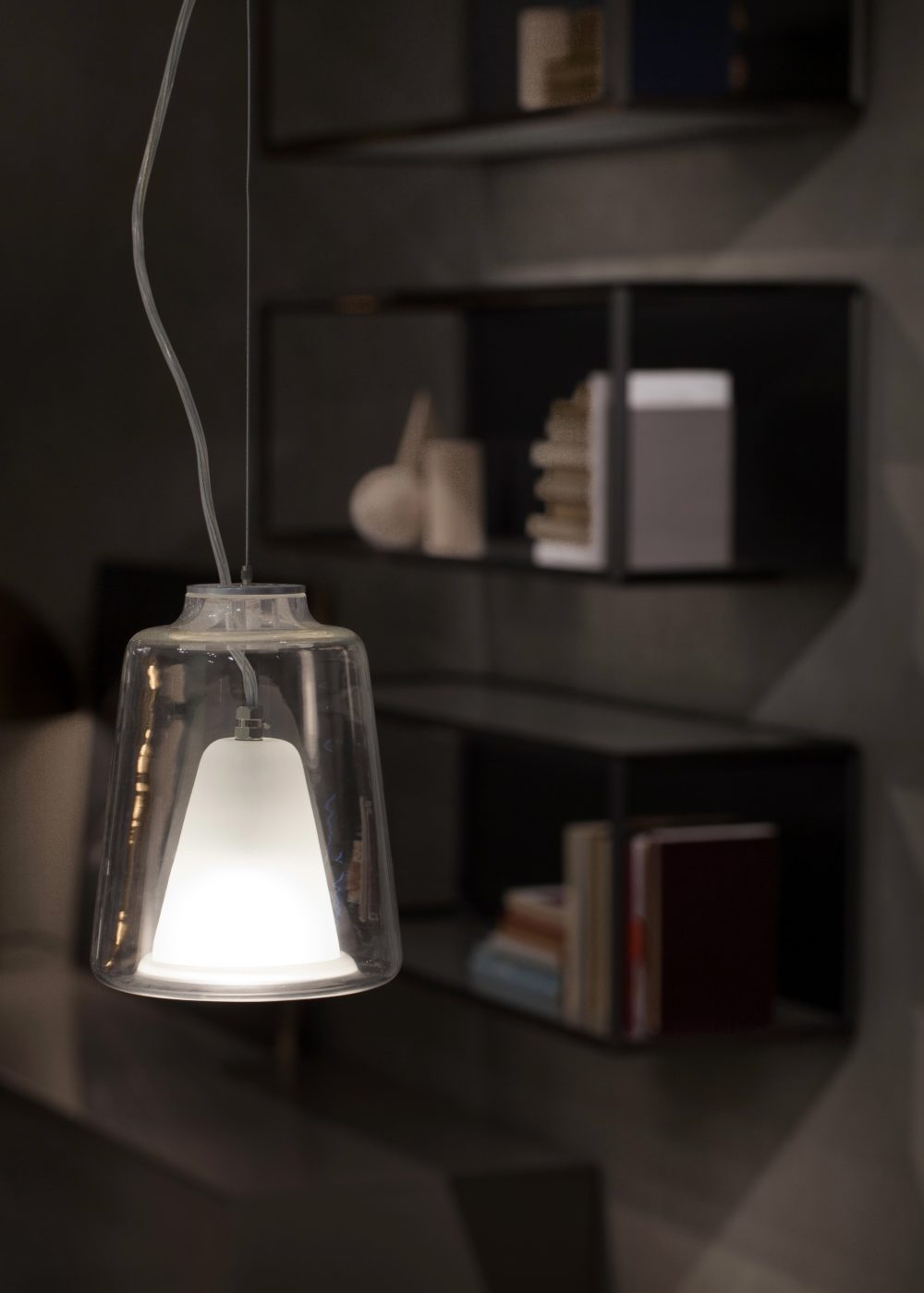 Lanternina 471 Suspension Lamp by Oluce