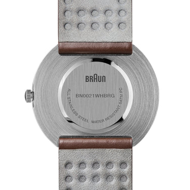 Braun Analog Watch BN-0021WHBRG
