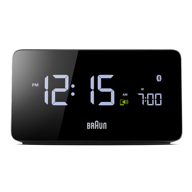 Braun BC20 Digital Rectangular Alarm Clock