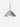 Bola Bell by Pablo – Taupe 20" perforated shade, Matte Black stem