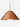 Bola Bell by Pablo – Clay 30" perforated shade, Matte Black stem