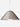 Bola Bell by Pablo – Taupe 30" perforated shade, Matte White stem