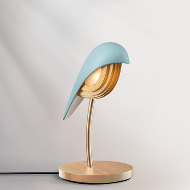 Warm glow from the Aqua Blue Bird by Daqiconcept