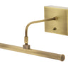 House of Troy Battery Picture Lights Slim-Line LED 12" Antique Brass Picture Lights