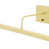 House of Troy Battery Picture Lights Slim-Line LED 24" Satin Brass Picture Lights