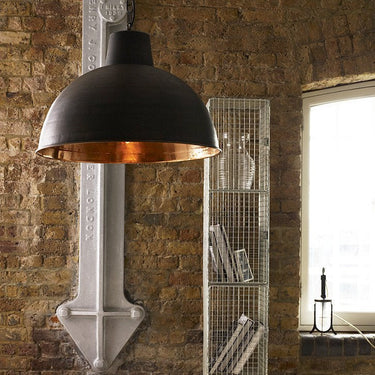 Original BTC Spun Reflector Pendant, Large – detail 1