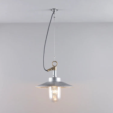 Well Glass Pendant Light Visor of Original BTC