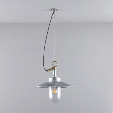 Well Glass Pendant Light Visor of Original BTC