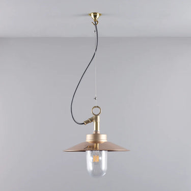 Well Glass Pendant Light Visor of Original BTC