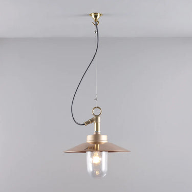 Well Glass Pendant Light Visor of Original BTC