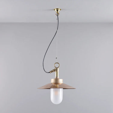 Well Glass Pendant Light Visor of Original BTC