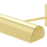 House of Troy Battery Picture Lights Classic Traditional LED 14" Satin Brass Picture Lights