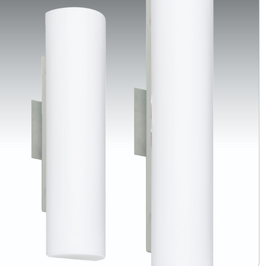 Besa Baaz wall sconce in black finish for contemporary hallway