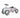 Audi-inspired metal ride-on car for toddlers by Baghera with long wheels and retro design