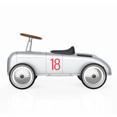 All-metal Baghera ride-on toy car with steering wheel for 1-year-old toddlers and kids