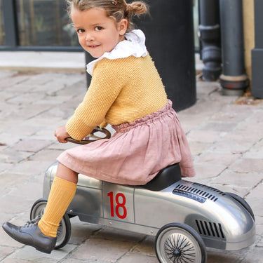 Baghera Roadster Audi ride-on vehicle for toddlers with classic design and safe push feature