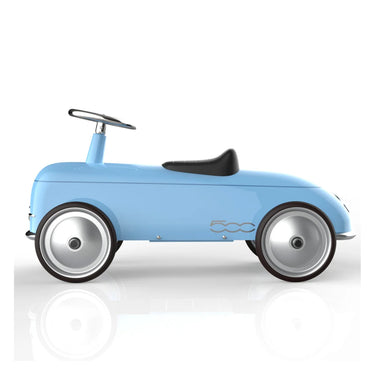 All-metal push toy car for 1-year-old children with stable long wheels