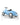 Classic Baghera FIAT 500 roadster toy with steering wheel for toddlers