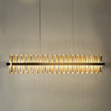 Modern kitchen island pendant lighting brass