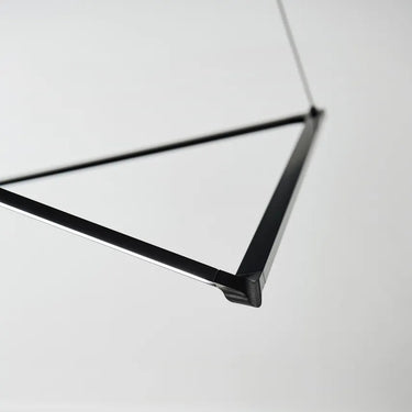 Contemporary LED geometric pendant light for residential and hospitality use