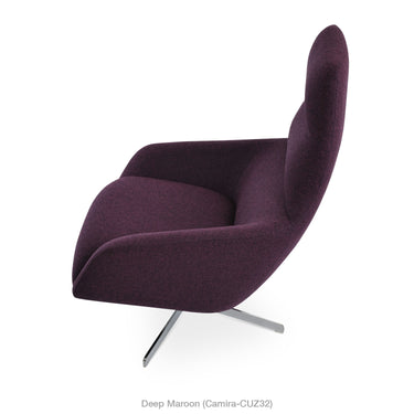 Barcelona 4 Star Swivel Lounge Armchair by SohoConcept - New