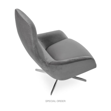 Barcelona 4 Star Swivel Lounge Armchair by SohoConcept - New