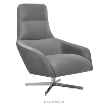 Barcelona 4 Star Swivel Lounge Armchair by SohoConcept - New