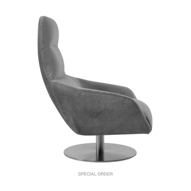 Barcelona Round Swivel Lounge Armchair by SohoConcept - New