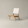 Barceloneta Low Armless Chair by Santa & Cole