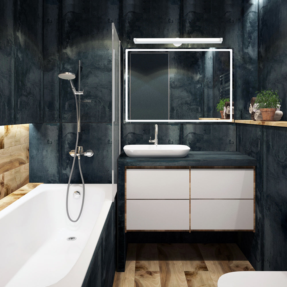 Basic Strip Vanity Wall Light | Artemide - Stylish Bathroom