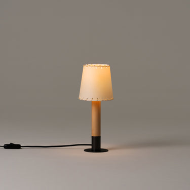 Sophisticated Basica Minima Table Lamp - Natural Ribbon