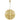 Contemporary Metal Pendant Light | Bau 18" | Black & Brass Finishes