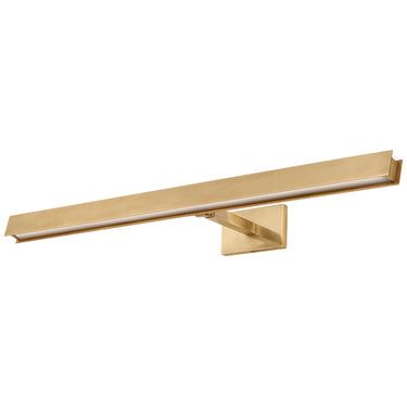 Adjustable 30" Picture Light | BAU Collection by Sean Lavin | High CRI LED Lighting | Natural Brass