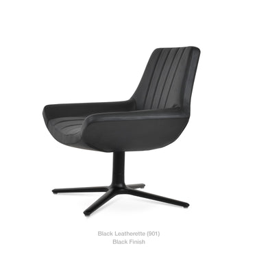 Bellagio Oval Swivel Armchair by SohoConcept - New