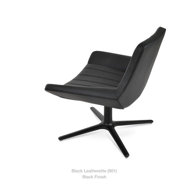 Bellagio Oval Swivel Armchair by SohoConcept - New